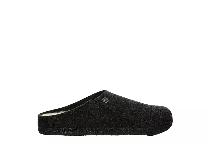 Birkenstock Mens Zermatt Slipper - Dark Grey 2 Birkenstock Mens Zermatt Slipper - Dark Grey - Image 2