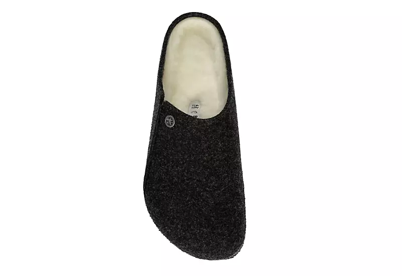 Birkenstock Mens Zermatt Slipper - Dark Grey 6 Birkenstock Mens Zermatt Slipper - Dark Grey - Image 6