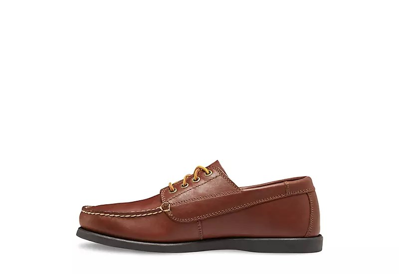 Eastland Mens Falmouth Boat Shoe - Tan 4 Eastland Mens Falmouth Boat Shoe - Tan - Image 4
