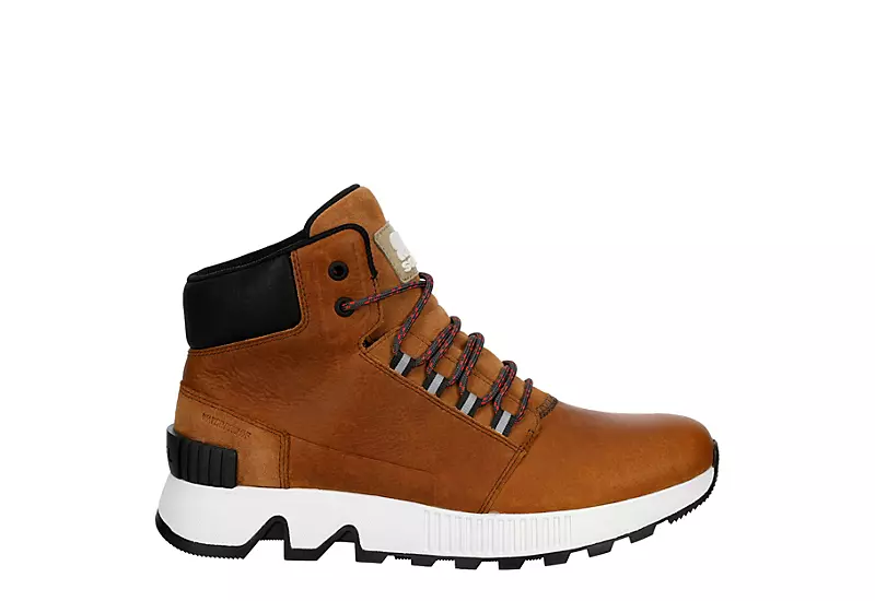 Sorel Mens Mac Hill Waterproof Boot - Cognac 2 Sorel Mens Mac Hill Waterproof Boot - Cognac - Image 2
