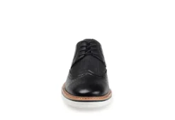 Vance Co Mens Warrick Oxford - Black -Best Shoes Specialty Store US 01 501167 02