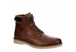 Franco Fortini Mens Wyatt Lace-up Boot - Brown