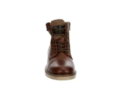 Franco Fortini Mens Wyatt Lace-up Boot - Brown 9 Franco Fortini Mens Wyatt Lace-up Boot - Brown -Best Shoes Specialty Store US 01 501325 02