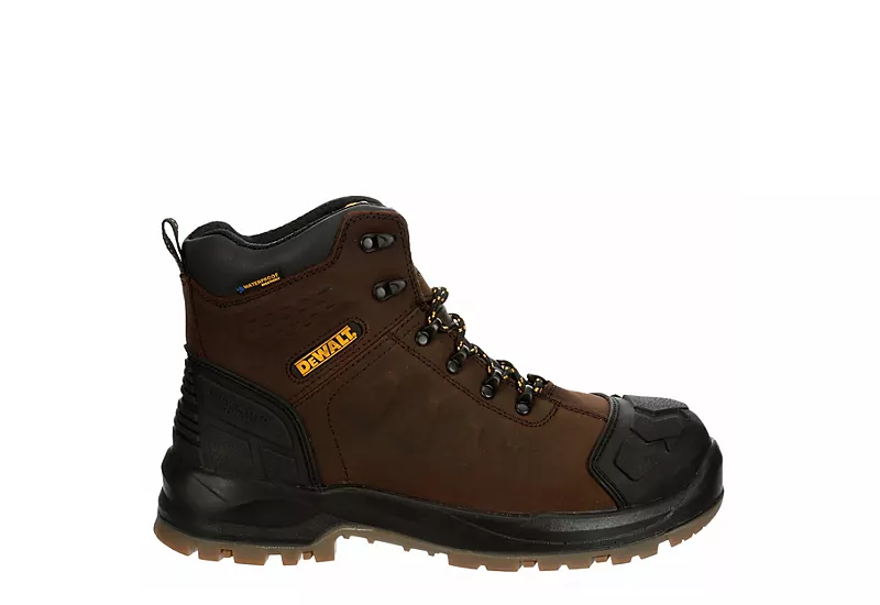 Dewalt Mens Hadley Steel Toe Work Boot - Brown 2 Dewalt Mens Hadley Steel Toe Work Boot - Brown - Image 2