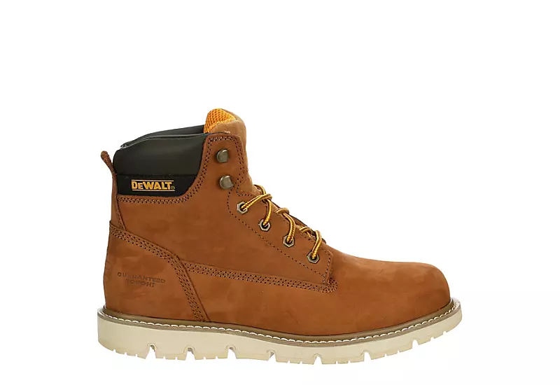 Dewalt Mens Flex Steel Toe Work Boot - Tan 2 Dewalt Mens Flex Steel Toe Work Boot - Tan - Image 2