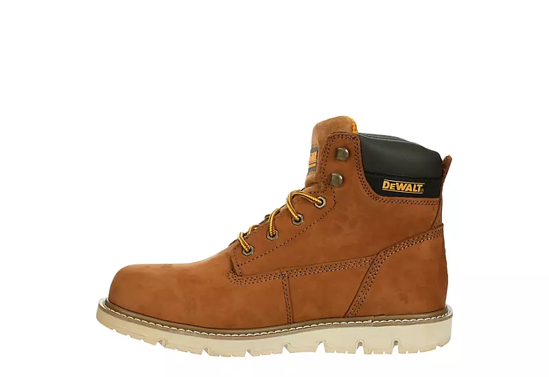 Dewalt Mens Flex Steel Toe Work Boot - Tan 4 Dewalt Mens Flex Steel Toe Work Boot - Tan - Image 4