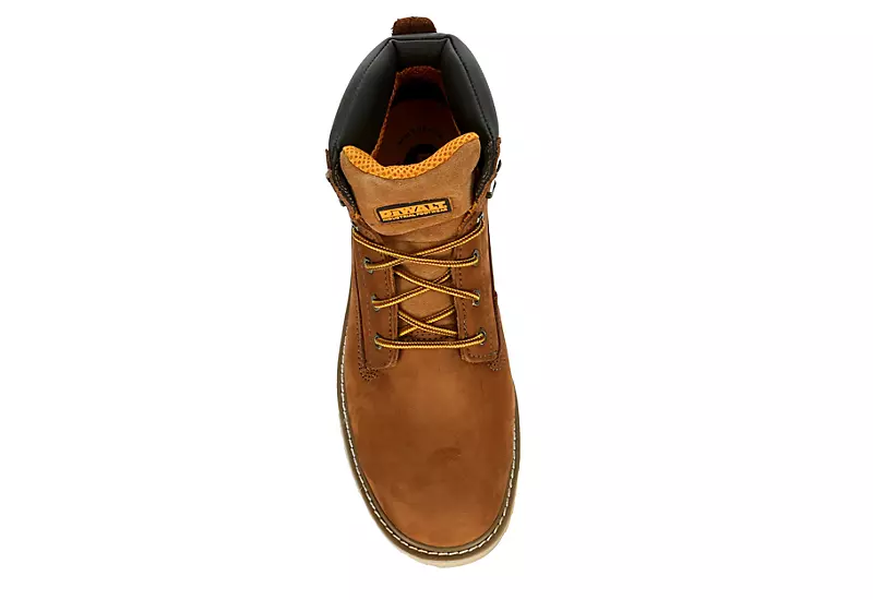 Dewalt Mens Flex Steel Toe Work Boot - Tan 6 Dewalt Mens Flex Steel Toe Work Boot - Tan - Image 6