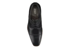 Johnston & Murphy Mens Archer Cap Toe Oxford - Black -Best Shoes Specialty Store US 01 501385 04