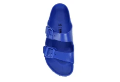 Birkenstock Mens Arizona Essentials Slide Sandal - Blue -Best Shoes Specialty Store US 01 501466 05