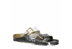 Birkenstock Mens Arizona Essentials Slide Sandal - Gold