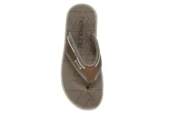 Heydude Mens Sami Flip Flop Sandal - Brown -Best Shoes Specialty Store US 01 501477 05