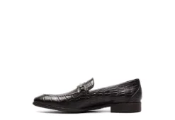 Stacy Adams Mens Ferdinand Moc Toe Slip On Oxford - Black -Best Shoes Specialty Store US 01 501551 03