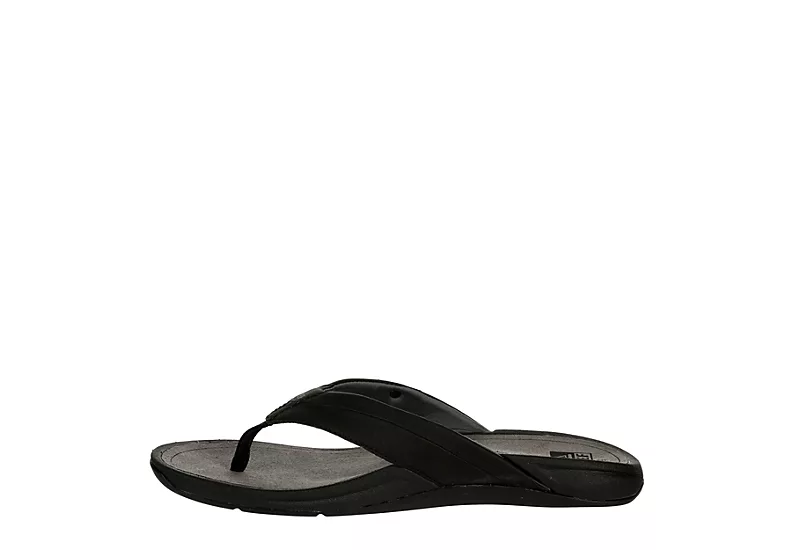 Reef Mens San Onofre Flip Flop Sandal - Black 4 Reef Mens San Onofre Flip Flop Sandal - Black - Image 4