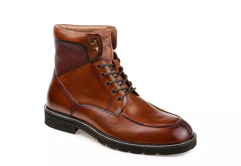 Thomas & Vine Mens Lowry Lace-up Boot - Brown 1 Thomas & Vine Mens Lowry Lace-up Boot - Brown