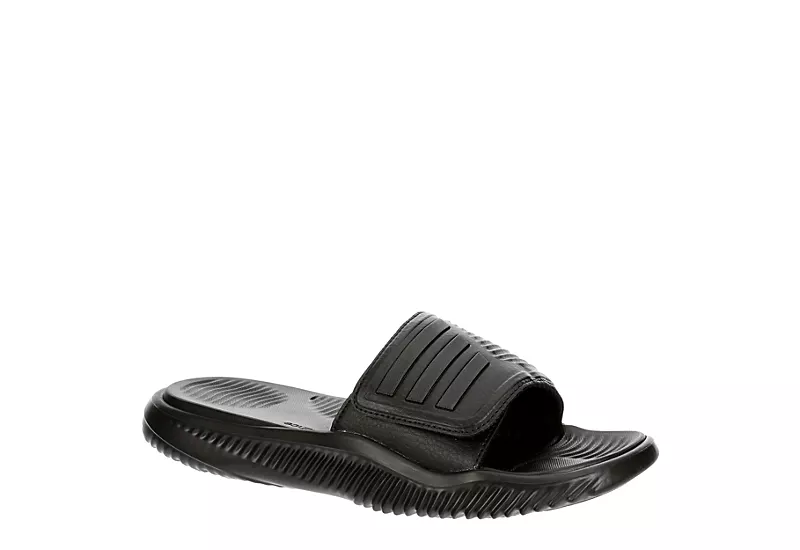 Adidas Mens Alphabounce 2.0 Slide Sandal - Black 1 Adidas Mens Alphabounce 2.0 Slide Sandal - Black