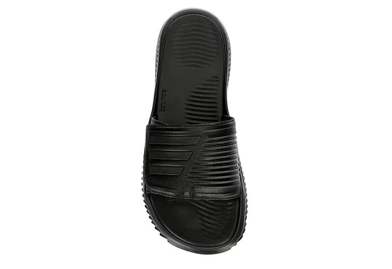 Adidas Mens Alphabounce 2.0 Slide Sandal - Black 6 Adidas Mens Alphabounce 2.0 Slide Sandal - Black - Image 6