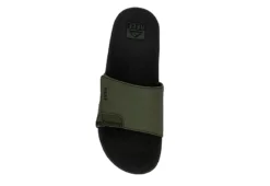 Reef Mens Fanning Slide Sandal - Olive 12 Reef Mens Fanning Slide Sandal - Olive -Best Shoes Specialty Store US 01 501689 05