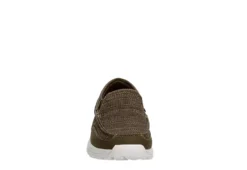 Day Five Mens Belize Slip On Sneaker - Brown -Best Shoes Specialty Store US 01 501706 02
