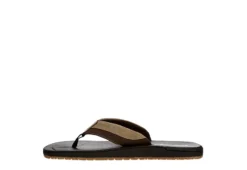 Day Five Mens Coast Flip Flop Sandal - Chocolate -Best Shoes Specialty Store US 01 501728 03