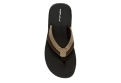 Day Five Mens Coast Flip Flop Sandal - Chocolate -Best Shoes Specialty Store US 01 501728 05