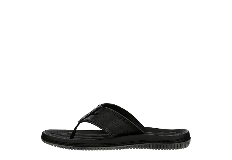 Bjorndal Mens Dunas Flip Flop Sandal - Black 4 Bjorndal Mens Dunas Flip Flop Sandal - Black - Image 4