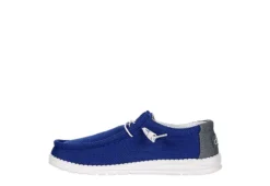 Heydude Mens Wally Slip On Sneaker - Blue 10 Heydude Mens Wally Slip On Sneaker - Blue -Best Shoes Specialty Store US 01 501809 03