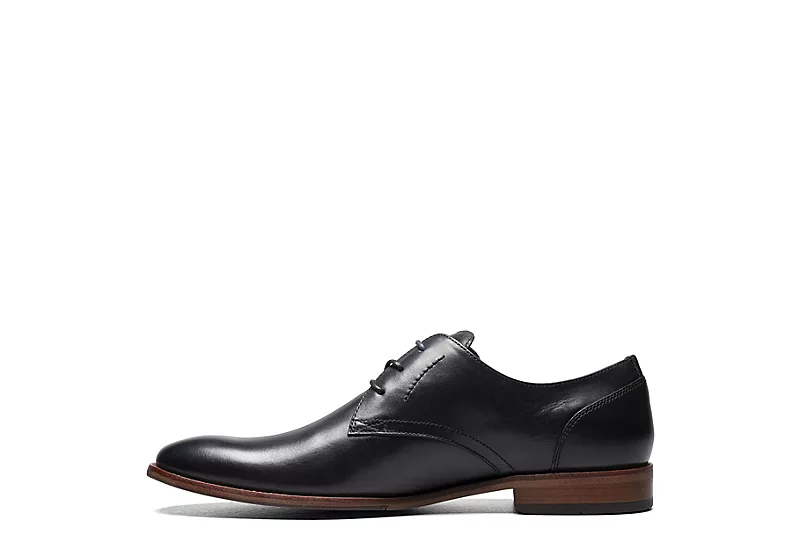 Florsheim Mens Flex Plain Toe Oxford - Black 4 Florsheim Mens Flex Plain Toe Oxford - Black - Image 4