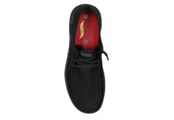 Skechers Mens Arch Fit Melo Slip Resistant Work Shoe - Black -Best Shoes Specialty Store US 01 501849 03