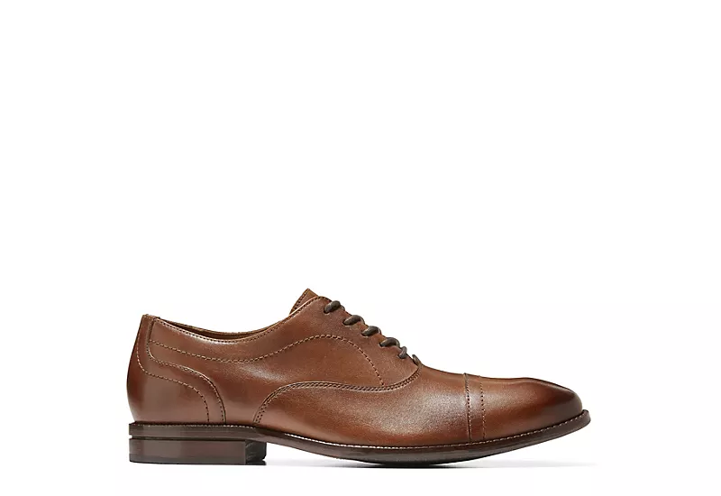 Cole Haan Mens Sawyer Cap Toe Oxford - Tan 2 Cole Haan Mens Sawyer Cap Toe Oxford - Tan - Image 2