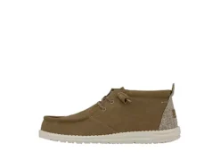Heydude Mens Conrad Mid Sneaker - Tan -Best Shoes Specialty Store US 01 501902 03