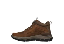 Skechers Mens Respected-boswell Lace-up Boot - Brown -Best Shoes Specialty Store US 01 501926 02