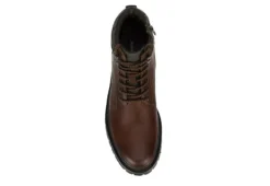 Franco Fortini Mens Range Lace-up Boot - Brown -Best Shoes Specialty Store US 01 501937 05