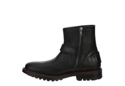 Franco Fortini Mens Borris Boot - Black -Best Shoes Specialty Store US 01 501938 03