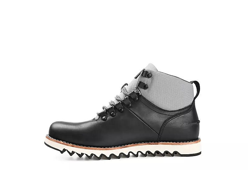 Territory Mens Crash Lace-up Boot - Black 4 Territory Mens Crash Lace-up Boot - Black - Image 4