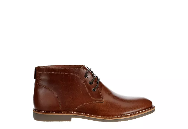 Franco Fortini Mens Austin Chukka Boot - Cognac 2 Franco Fortini Mens Austin Chukka Boot - Cognac - Image 2