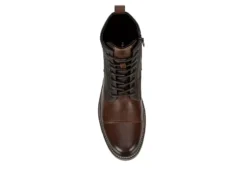Franco Fortini Mens James Lace-up Boot - Brown -Best Shoes Specialty Store US 01 502008 05