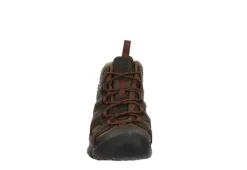 Keen Mens Siskiyou Mid Waterproof Hiking Boot - Brown -Best Shoes Specialty Store US 01 502059 02