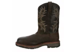 Ariat Mens Workhog Waterproof Work Boot - Brown -Best Shoes Specialty Store US 01 502085 03