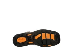 Ariat Mens Workhog Waterproof Work Boot - Brown -Best Shoes Specialty Store US 01 502085 06