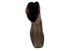 Ariat Mens Groundbreaker Western Work Boot - Brown -Best Shoes Specialty Store US 01 502086 05