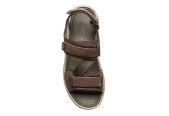 Florsheim Mens Tread Lite River Outdoor Sandal - Brown -Best Shoes Specialty Store US 01 502187 05