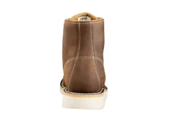 Carhartt Mens Waterproof 6-inch Moc Toe Wedge Boot - Brown 10 Carhartt Mens Waterproof 6-inch Moc Toe Wedge Boot - Brown -Best Shoes Specialty Store US 01 502201 03