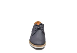 Florsheim Mens Highland Canvas Oxford - Navy -Best Shoes Specialty Store US 01 502208 02