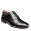 Florsheim Mens Rucci Wing Tip Oxford - Black