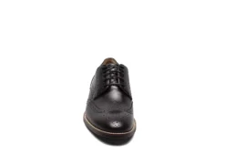 Florsheim Mens Rucci Wing Tip Oxford - Black -Best Shoes Specialty Store US 01 502209 02