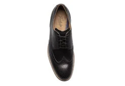Florsheim Mens Rucci Wing Tip Oxford - Black -Best Shoes Specialty Store US 01 502209 05