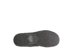 Dr. Scholl's Mens Cambridge Ii Slip Resistant Work Shoe - Black -Best Shoes Specialty Store US 01 502217 06