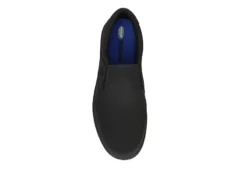Dr. Scholl's Mens Valiant Slip Resistant Work Shoe - Black -Best Shoes Specialty Store US 01 502218 05