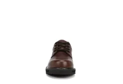 Dr. Scholl's Mens Harrington Ii Slip Resistant Work Shoe - Brown -Best Shoes Specialty Store US 01 502238 02