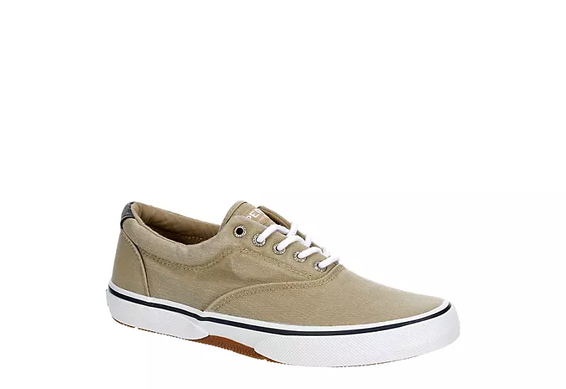Sperry Mens Halyard Cvo Sneaker - Khaki 1 Sperry Mens Halyard Cvo Sneaker - Khaki